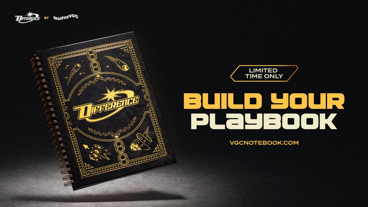 I've spent the past year working on a project very important to me. Introducing the Difference Notebook - a notebook specifically designed for note taking in competitive Pokemon, based on the note taking method I've developed over the past 15 years. Pre-order at the link below!