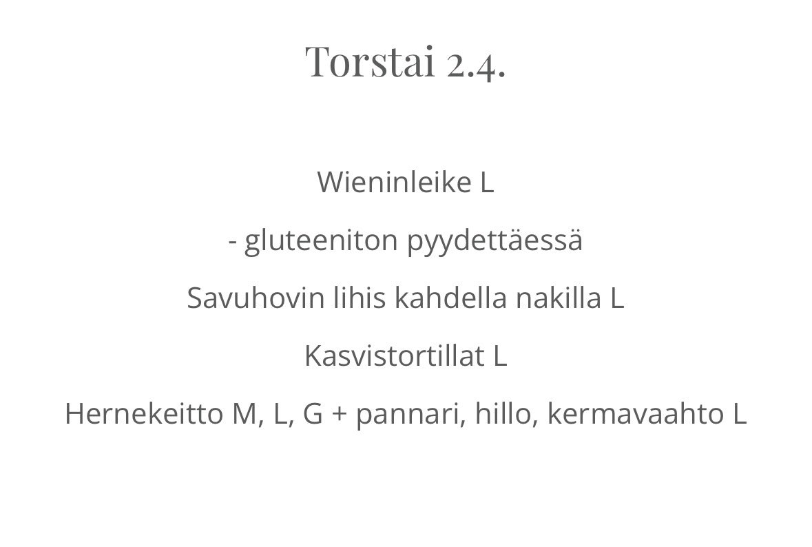 Loppupäivä meneekin sitten koomassa.