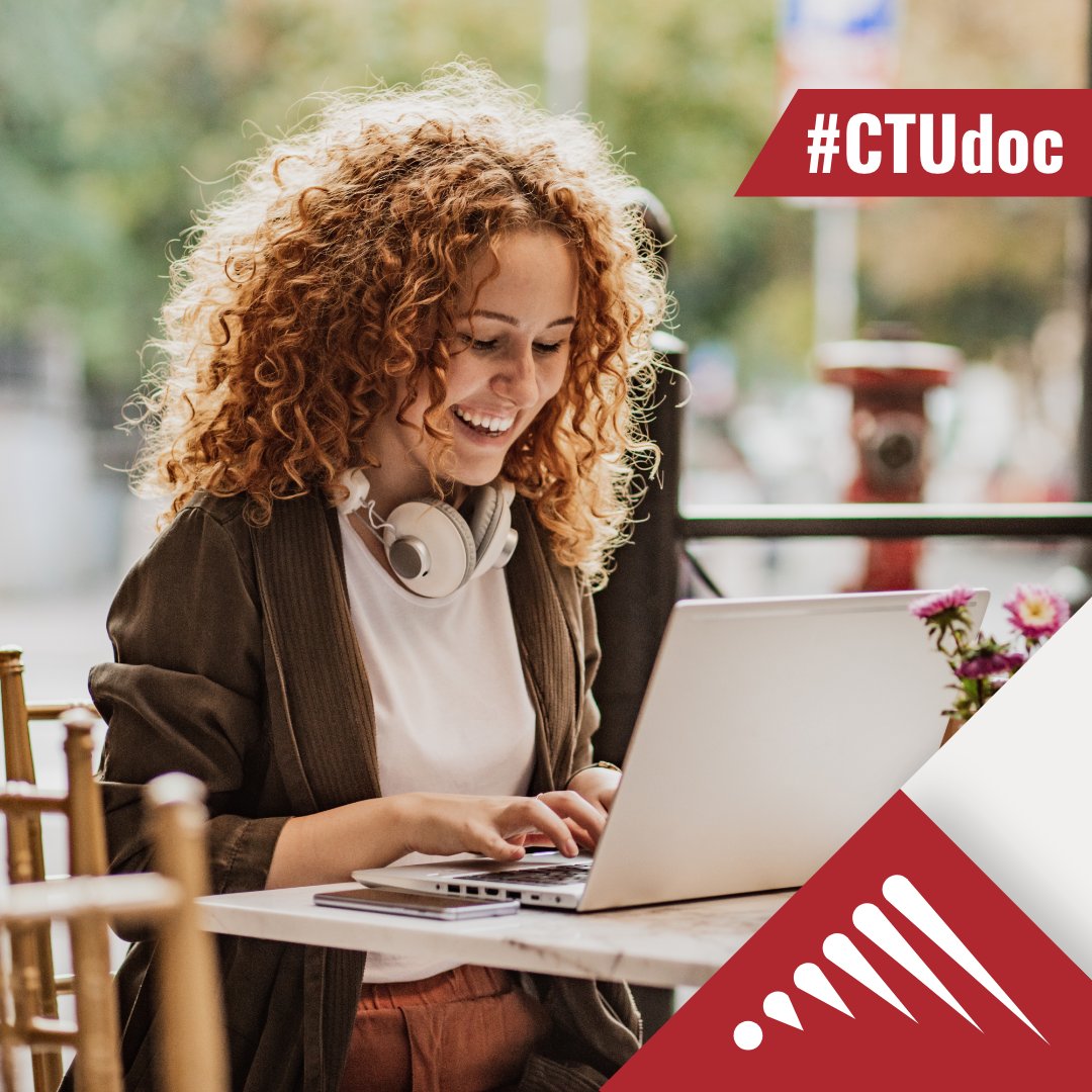 ctuniversity's tweet photo. Exploration, collaboration, and academic excellence. It’s all in store for our incredible #CTUdoc students at our Virtual Doctoral Symposium…and it begins today!

Learn more about CTU’s doctoral programs here: https://t.co/ozhCTfeKxn https://t.co/IacvHt6QF9