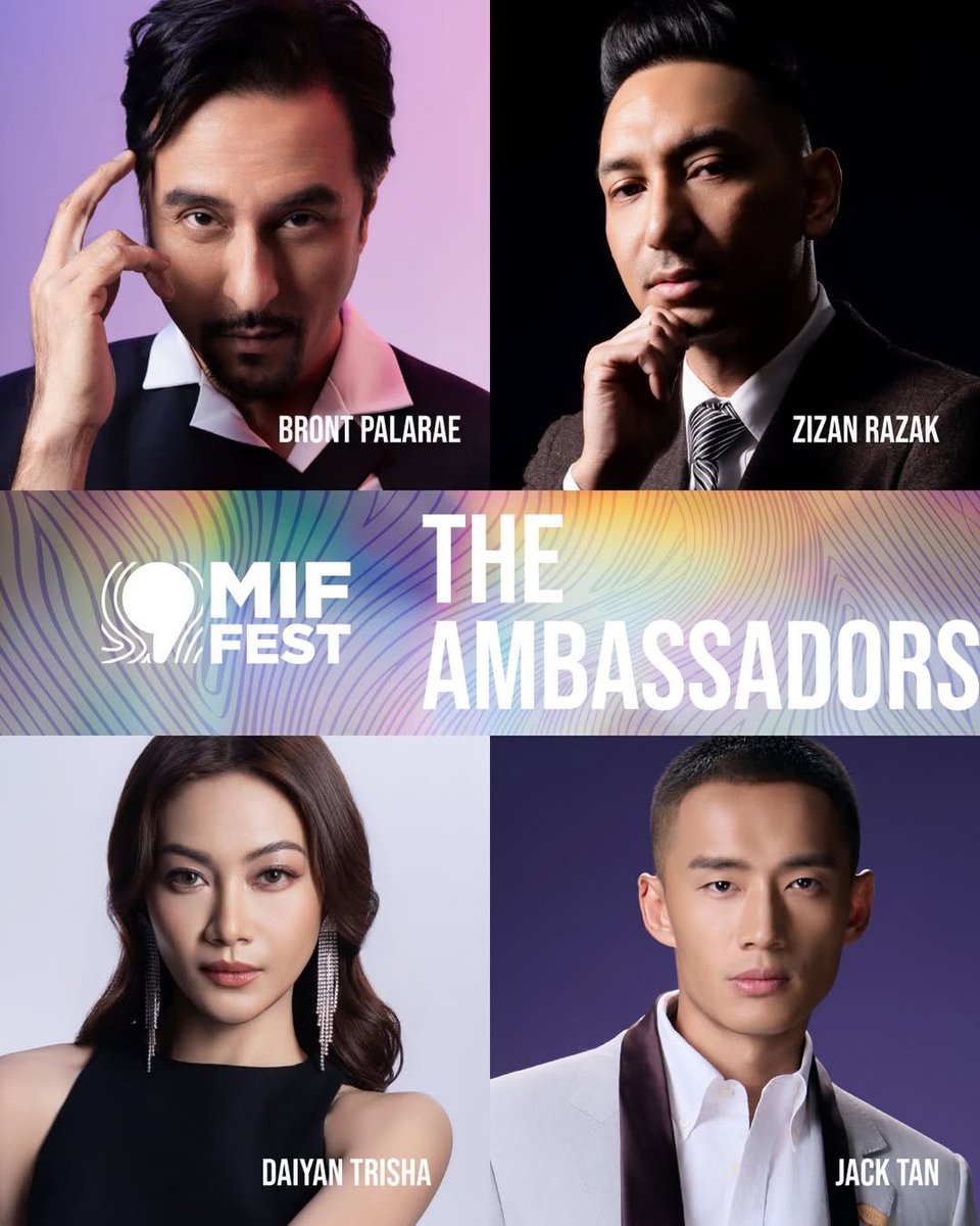 daiyanation's tweet photo. Congratulations to Daiyan Trisha for being appointed the 9th ambassador of the Malaysia International Film Festival 2026! This marks her second year with MIFFest! 🖤🦋 https://t.co/JCXSnzGgku