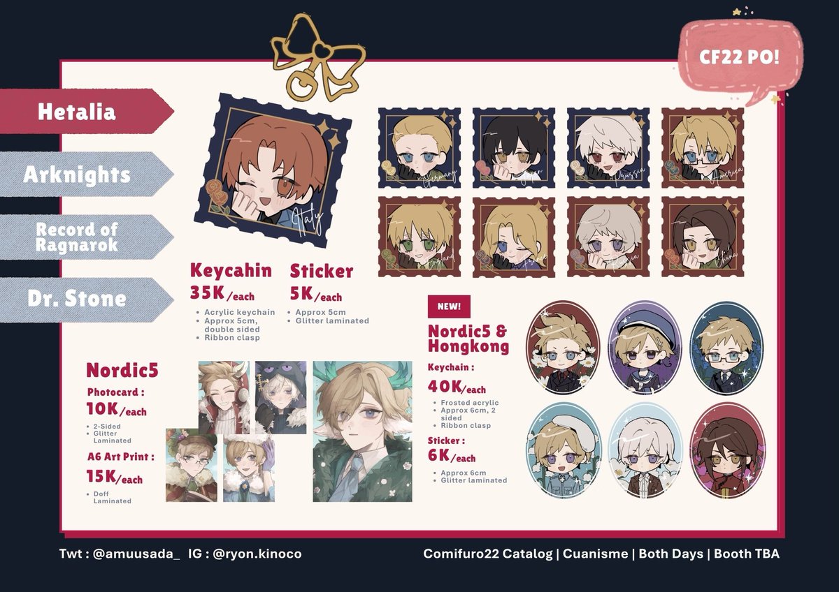 リン | CF22 PO OPEN tweet media