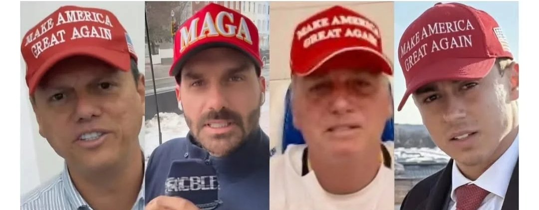 Trump quer acabar com o Pix, mas têm patriotas que apoiam o Trump.