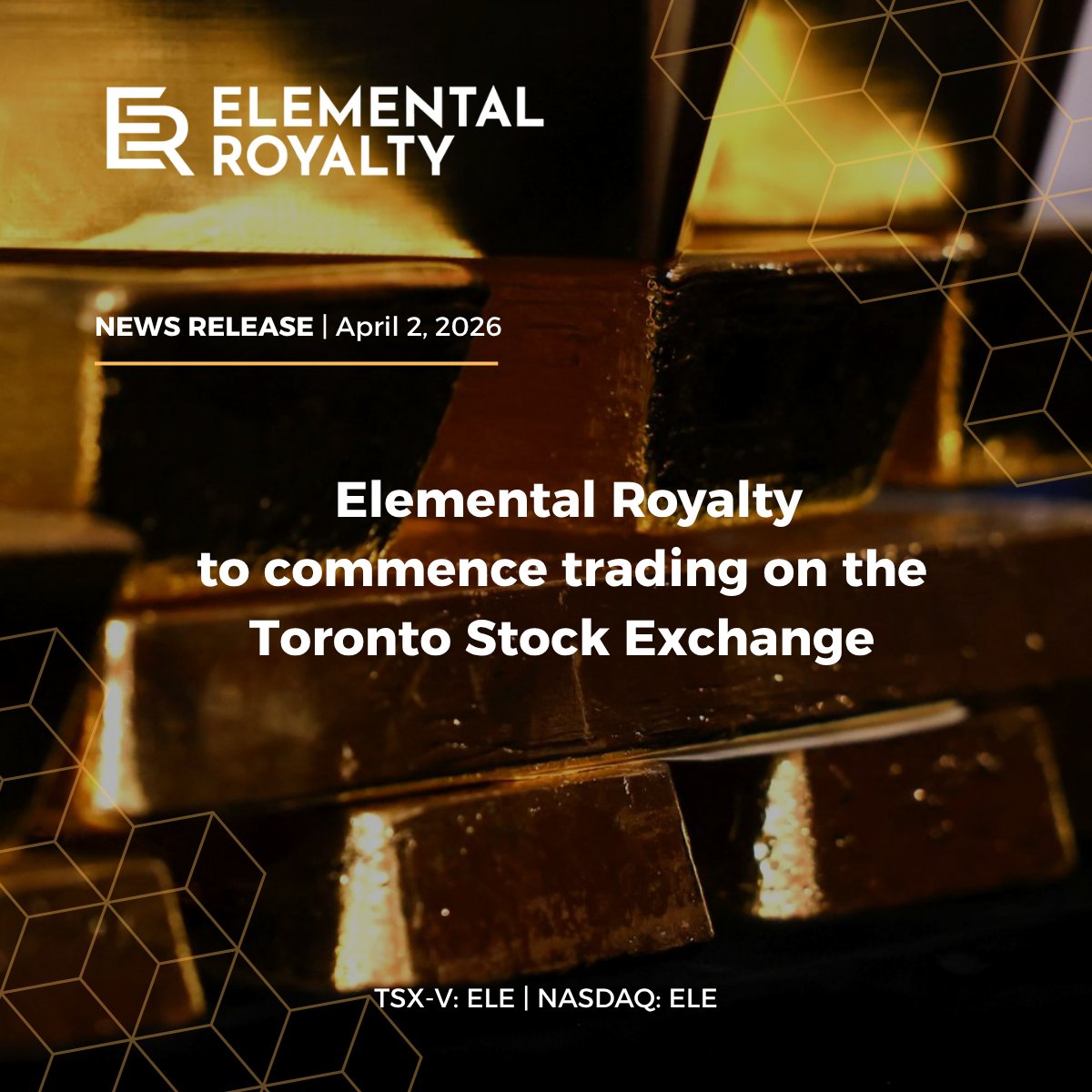 Elemental Royalty Corporation tweet media