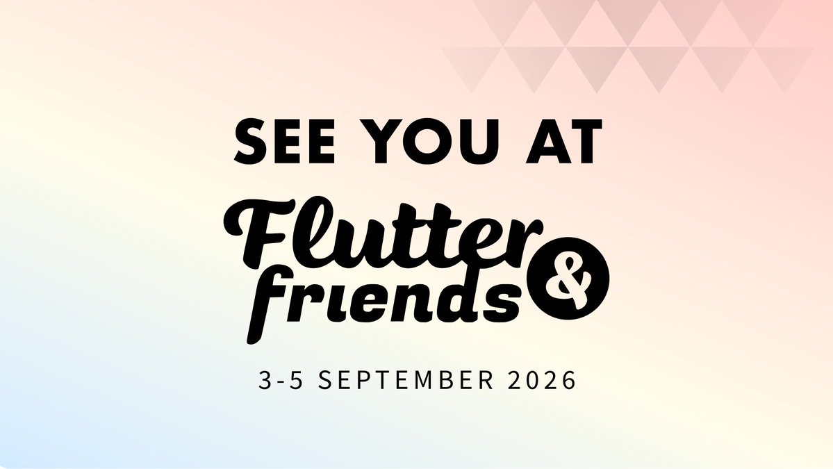 Flutter & Friends tweet media
