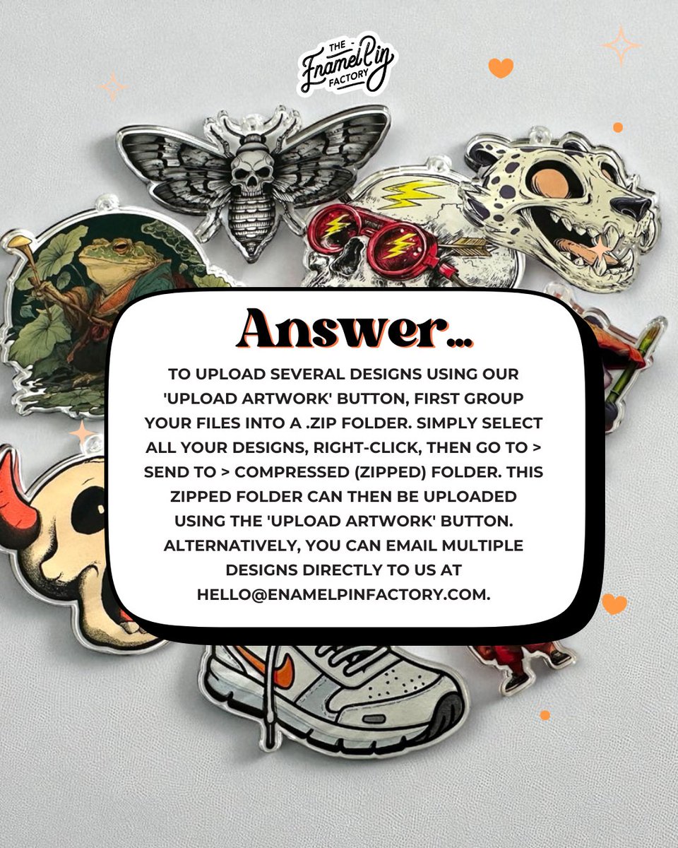 The Enamel Pin Factory tweet media