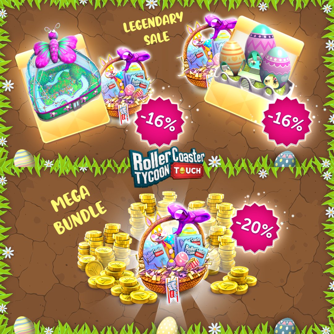 RollerCoaster Tycoon Touch tweet media