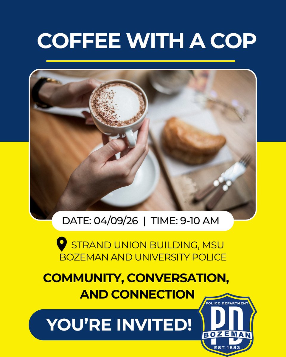 Bozeman Police Department tweet media