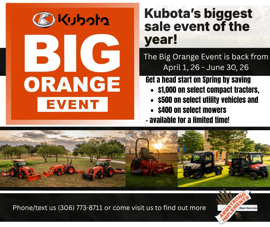 Armstrong Implements (Next Gen.) LTD tweet media