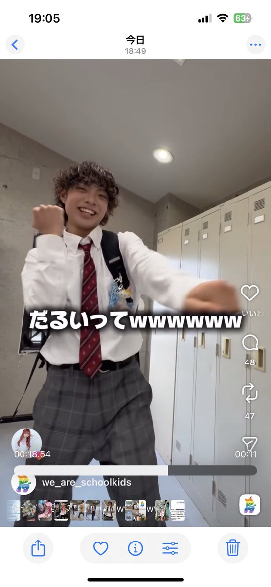 Metamataco's tweet photo. pgのりゅーどーくん。つばにゃんのリュック背負ってて尊い。そしてウサハナ。サンリオヲタク大歓喜 https://t.co/7fkGg1NuWV