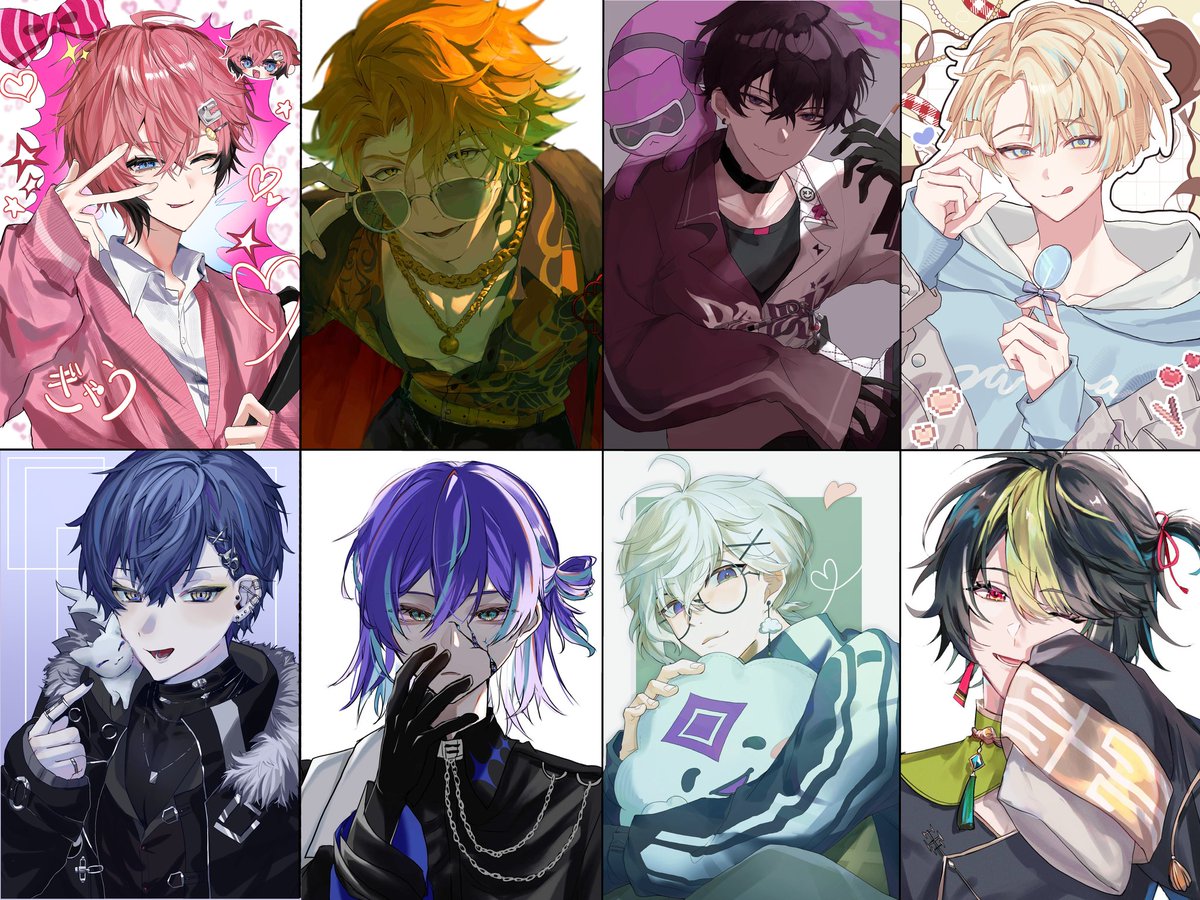 ✨ラフ線画色塗り交換をしました✨
リプにそれぞれ担当した人を簡単に載せてます❣️

担当したところは、それぞれ描いてくれた方が引用に載せております👍全部神なのでそちらも是非❣️