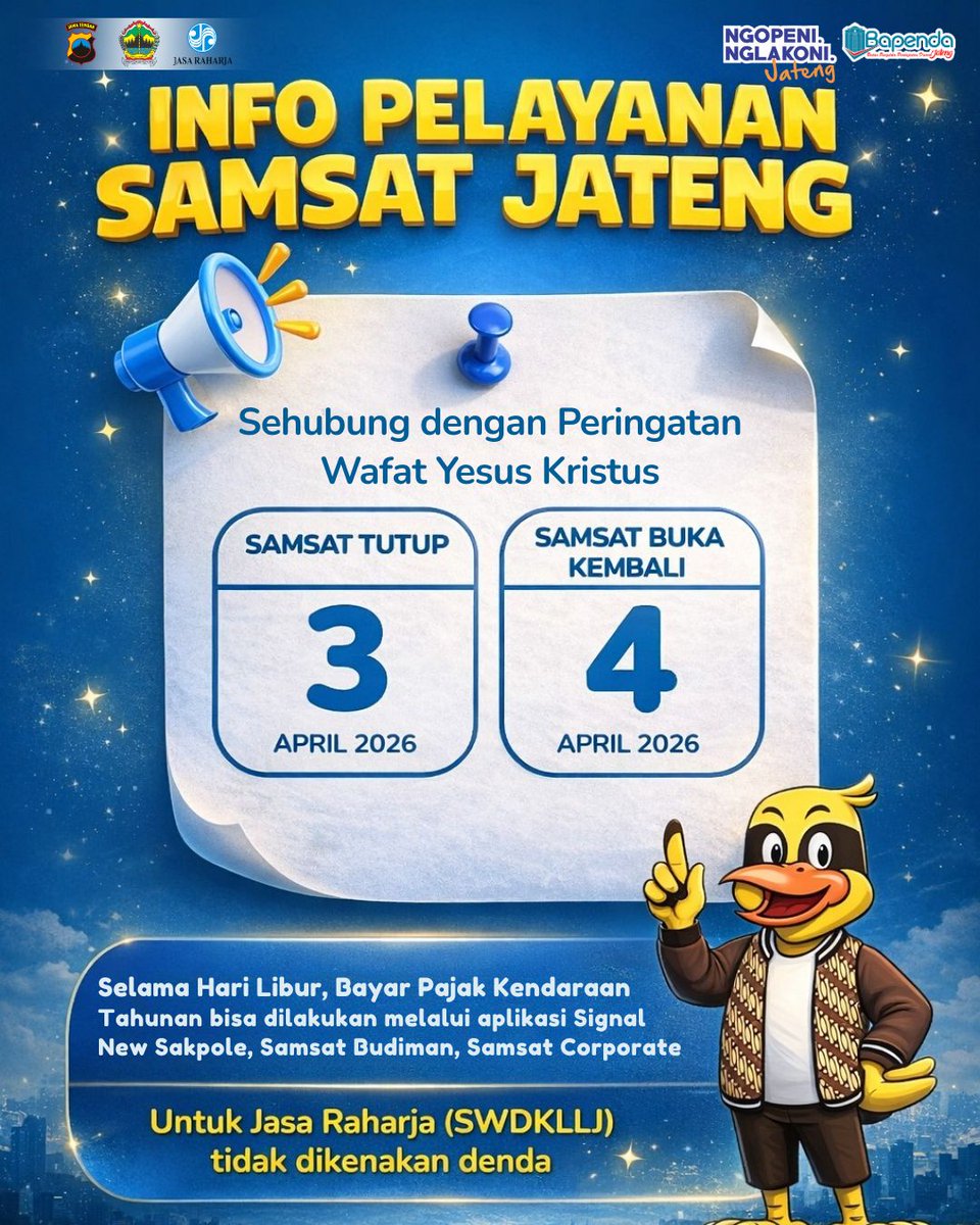 BAPENDA JATENG #MasSajak tweet media