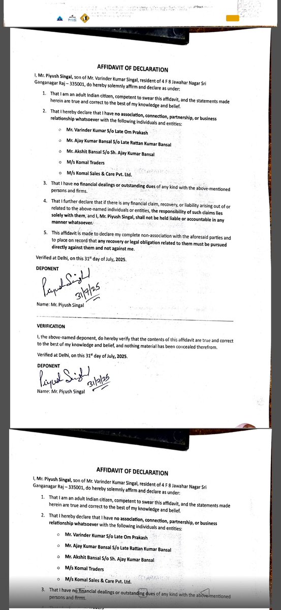 piyush singal tweet media