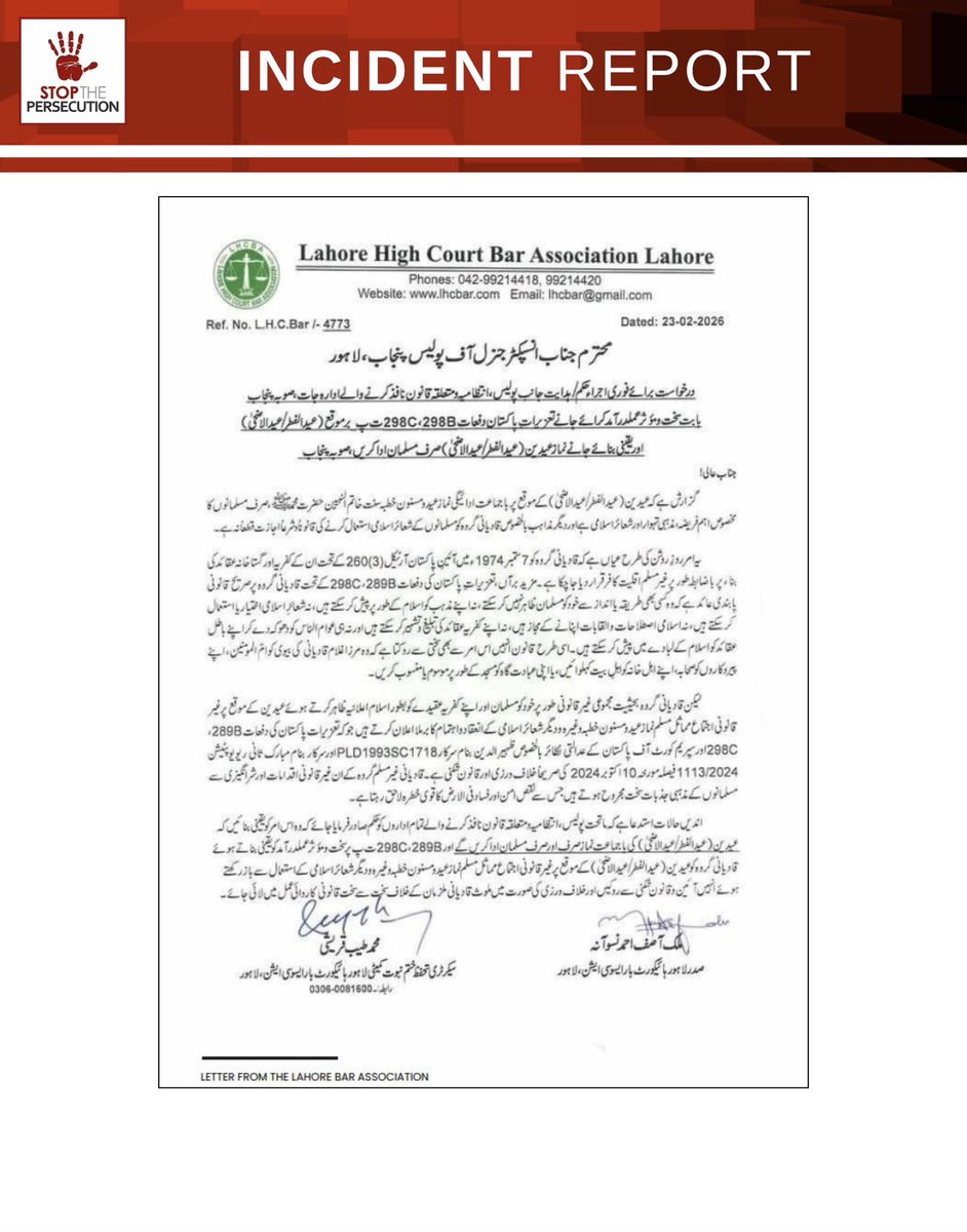 Stop The Persecution tweet media