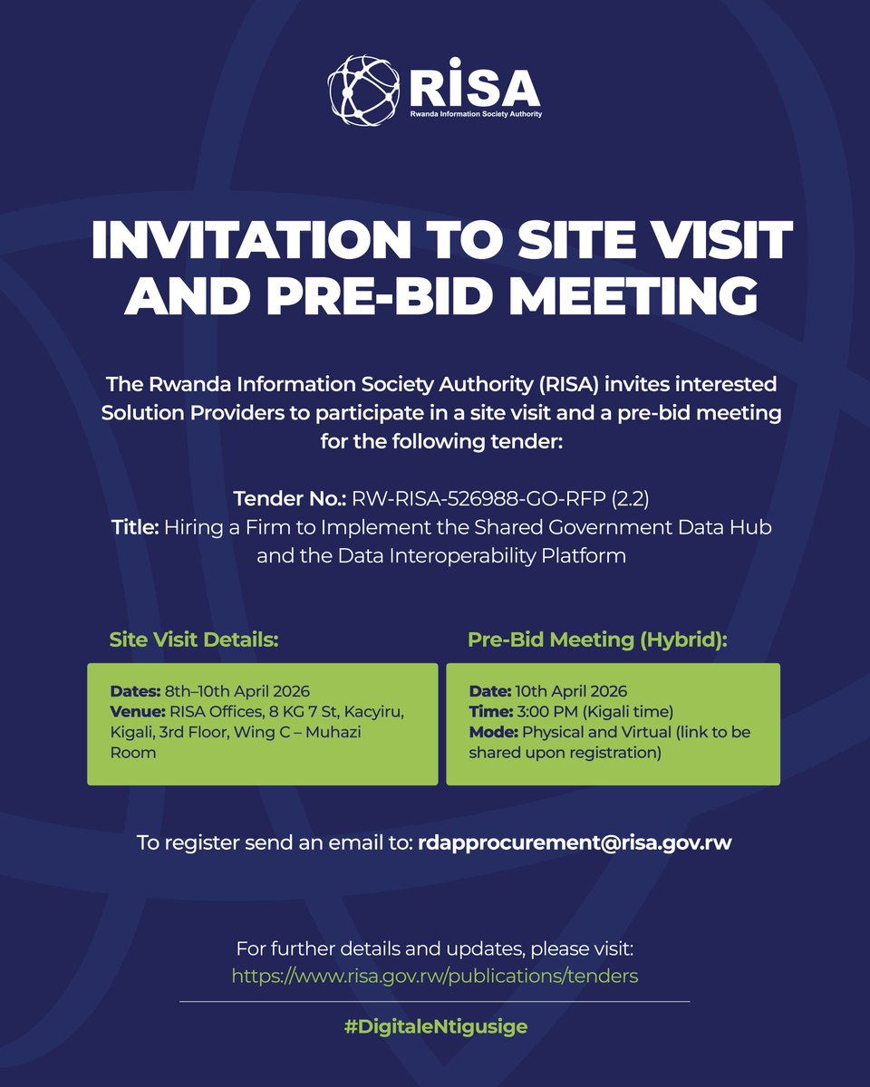 Rwanda Information Society Authority tweet media