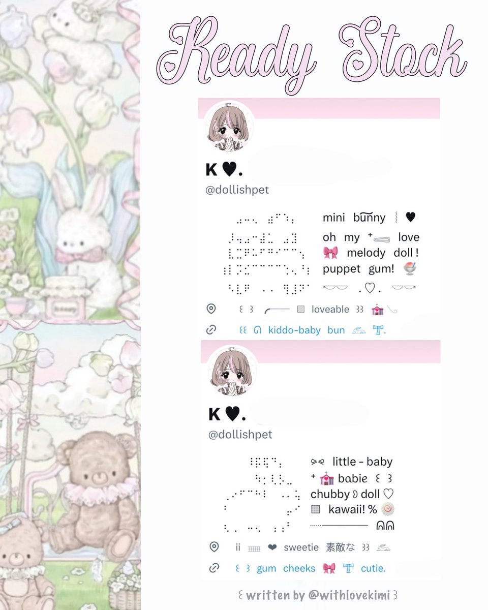 ᨭ ︴KiMi, wording! ♥︎˖ tweet media