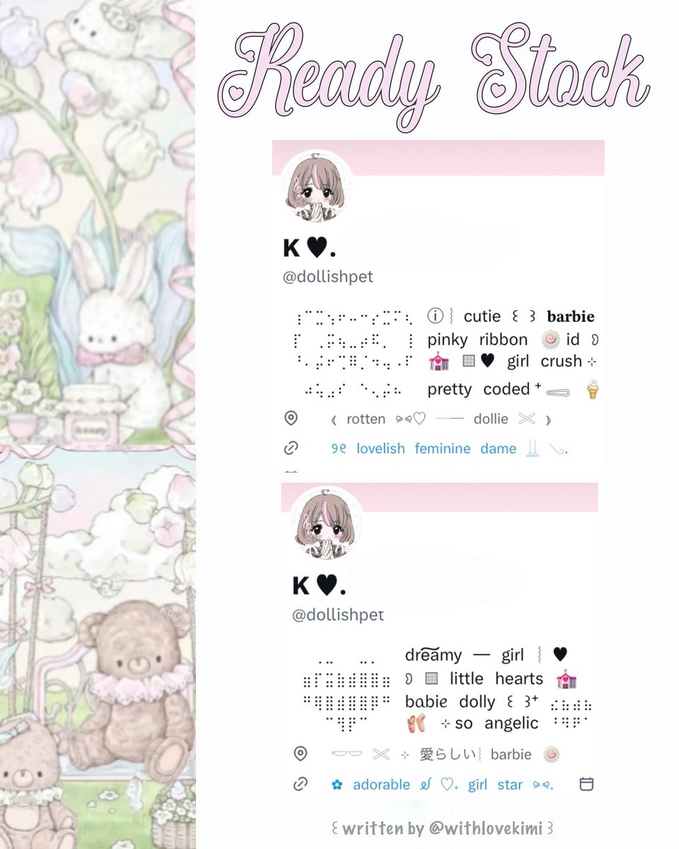 ᨭ ︴KiMi, wording! ♥︎˖ tweet media