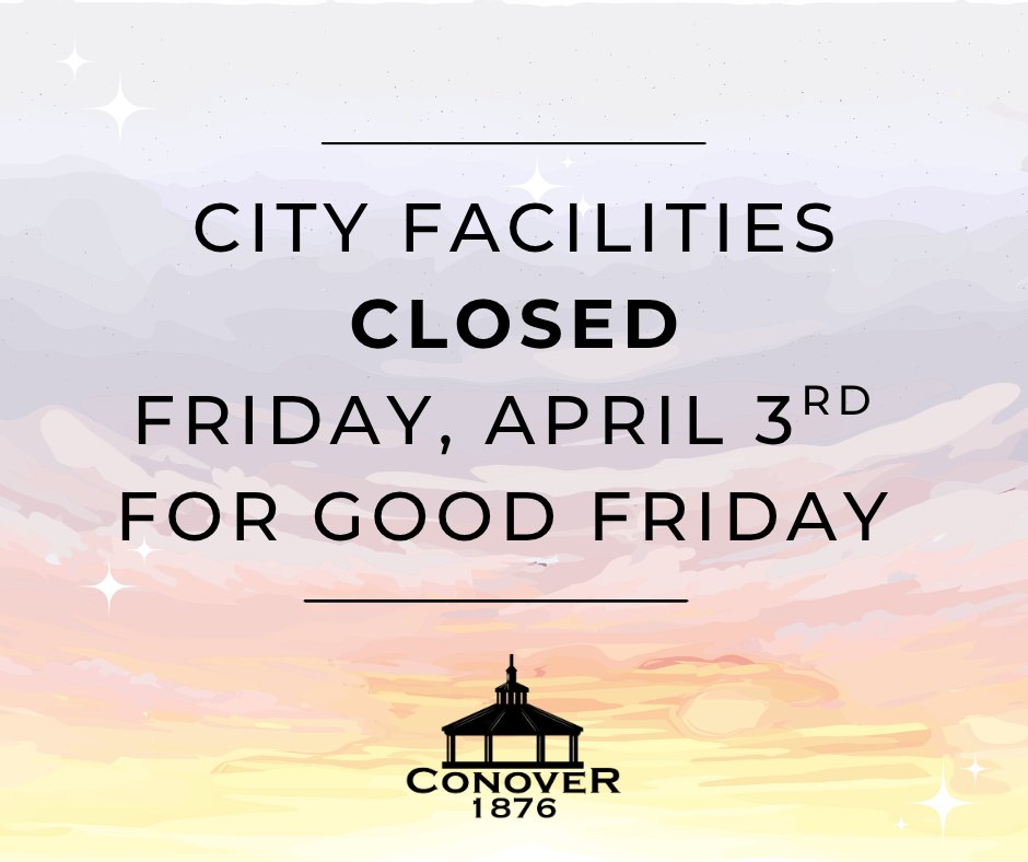 City of Conover, NC tweet media