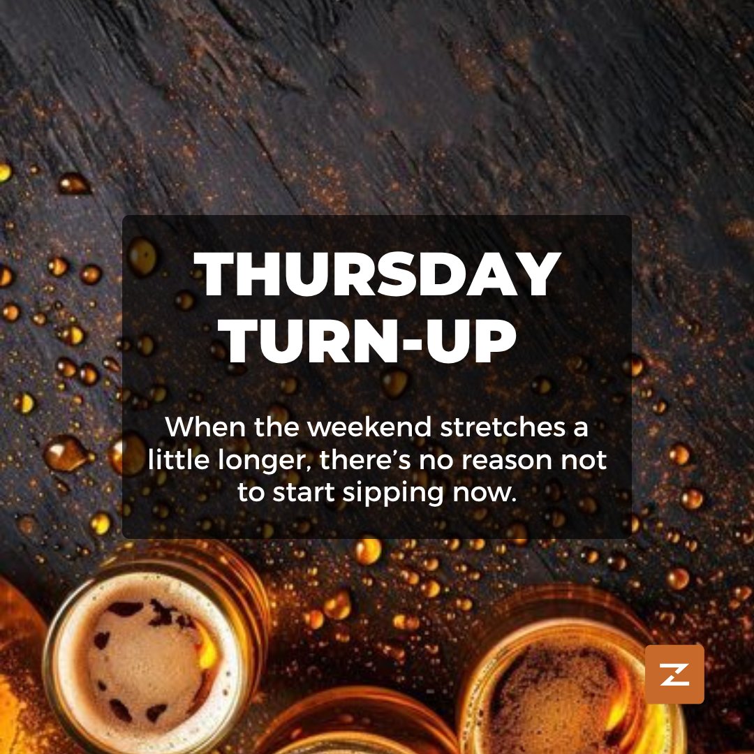 Zulzi_SA's tweet image. Long weekend loading… 🍻🔥
So obviously, Thursday sips are mandatory 😏
Let’s get the party started a little earlier this week.
 Order your drinks now ➡️🧡 zulzi.onelink.me/aTrE/36796872

#PhuzaThursday #EarlyStart #WeekendEnergy #ZulziSA #CheersToThat