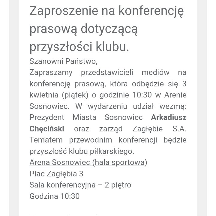 100% Zagłębie Sosnowiec tweet media