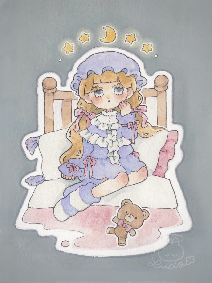 bite_usagi's tweet photo. #春の創作クラスタフォロー祭り
水彩でふんわりした絵を描いています🌸 https://t.co/YfrGcQpT43