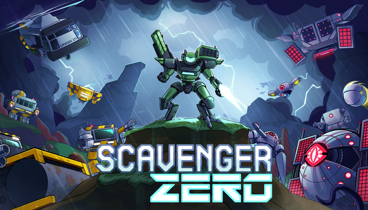 SCAVENGER ZERO | 2D Mech Roguelike tweet media