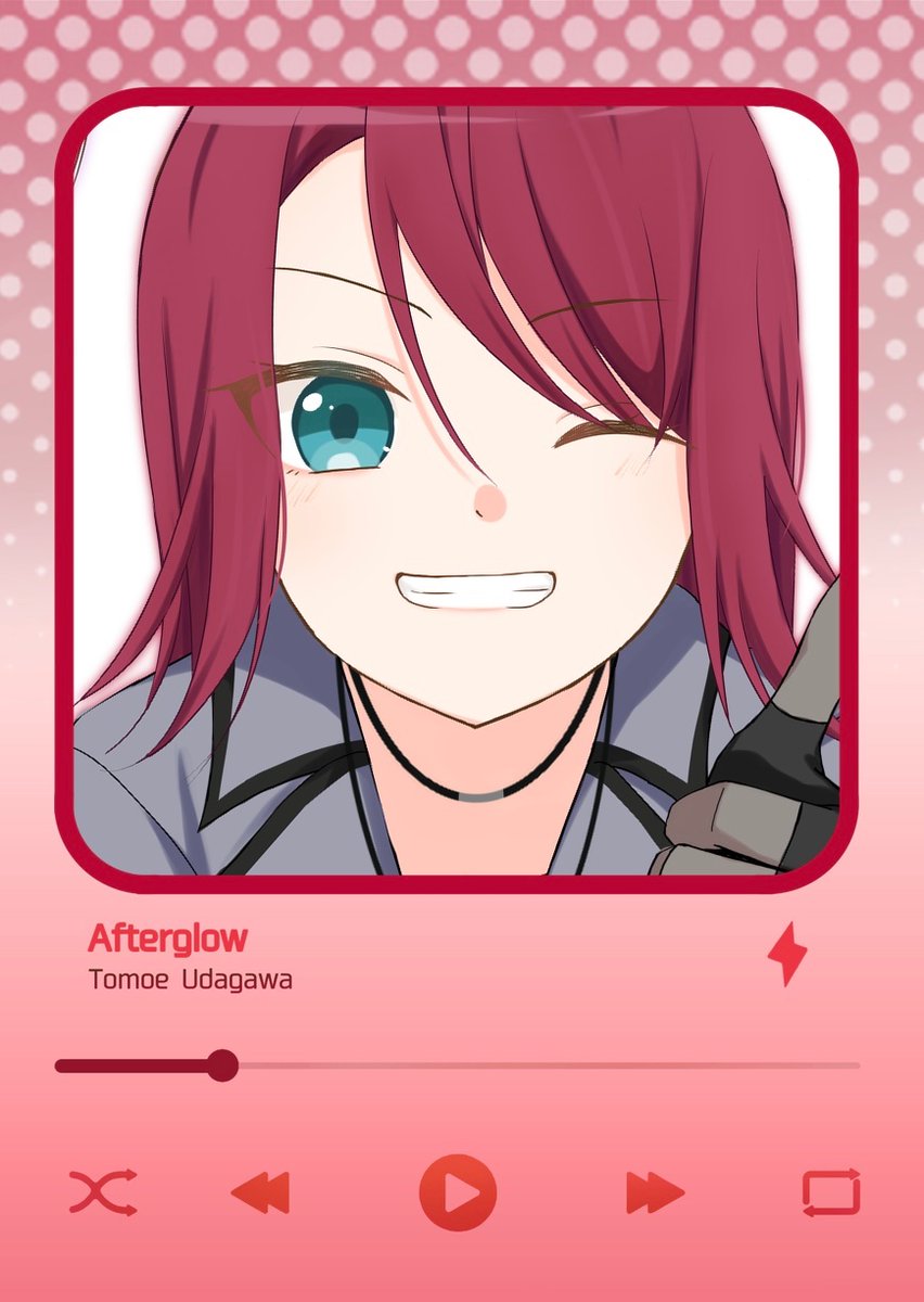 巴さん🥁⚡️
#bandoriart