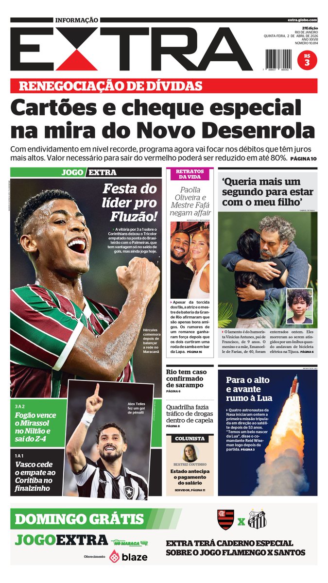 Jornal Extra tweet media