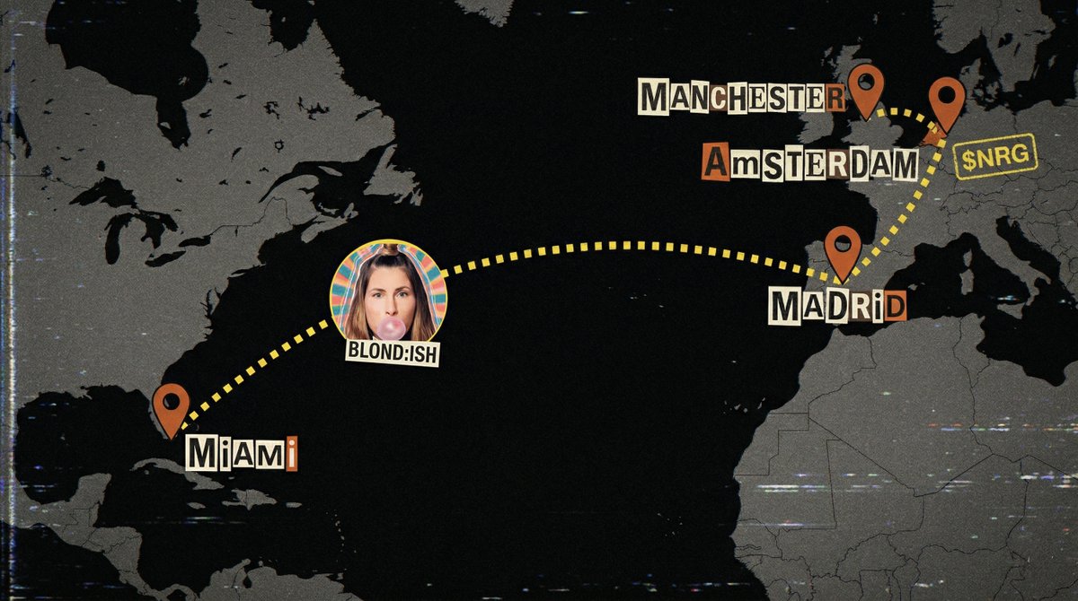 gm europe. <a href="/blond_ish/">BLONDISH</a> is coming to:

amsterdam — april 4th, 10:30am
manchester — april 4th, 8pm

two cities. one day. claim guestlist &amp; backstage with $NRG