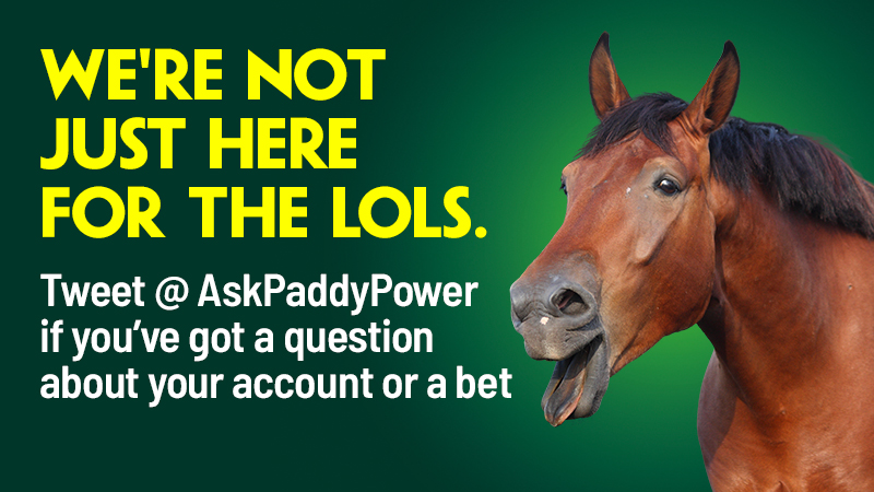 Ask Paddy Power tweet media