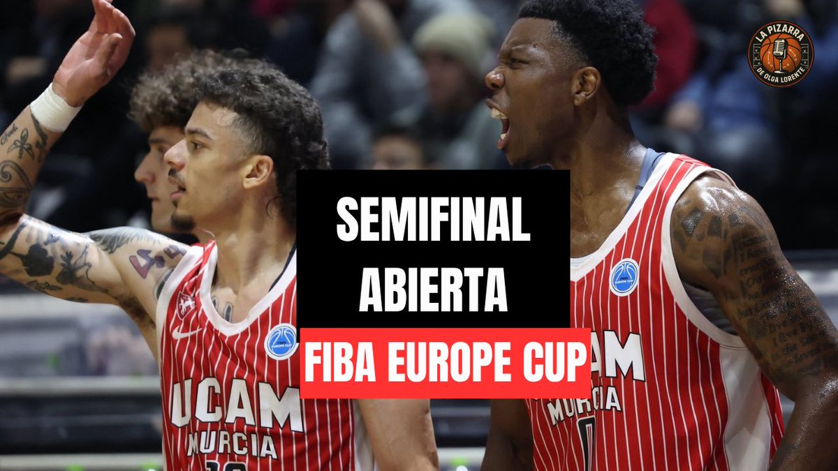 OlguitaLorente's tweet photo. 🏀🎥 ¡NUEVO VÍDEO EN EL CANAL DE YOUTUBE de #LaPizarra

➡️ Análisis de la eliminatoria de semifinales de @FIBAEuropeCup con @jnadal_14 y de la situación del @UCAMMurcia en @ACBCOM 

➡️ https://t.co/0DiLYOpyyC https://t.co/Sh578T32yi