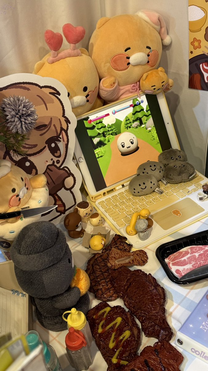 떼굴떼굴! 갈비 대소동 ♡ tweet media