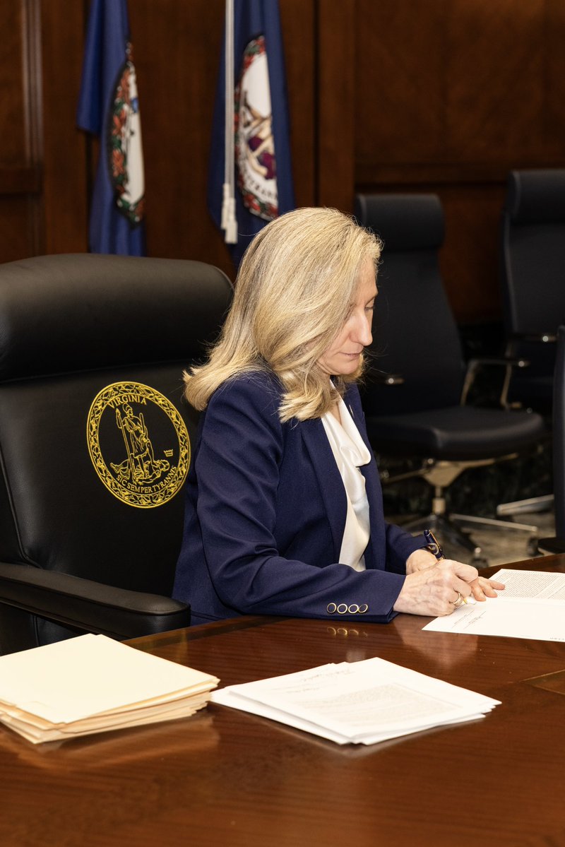 Governor Abigail Spanberger tweet media