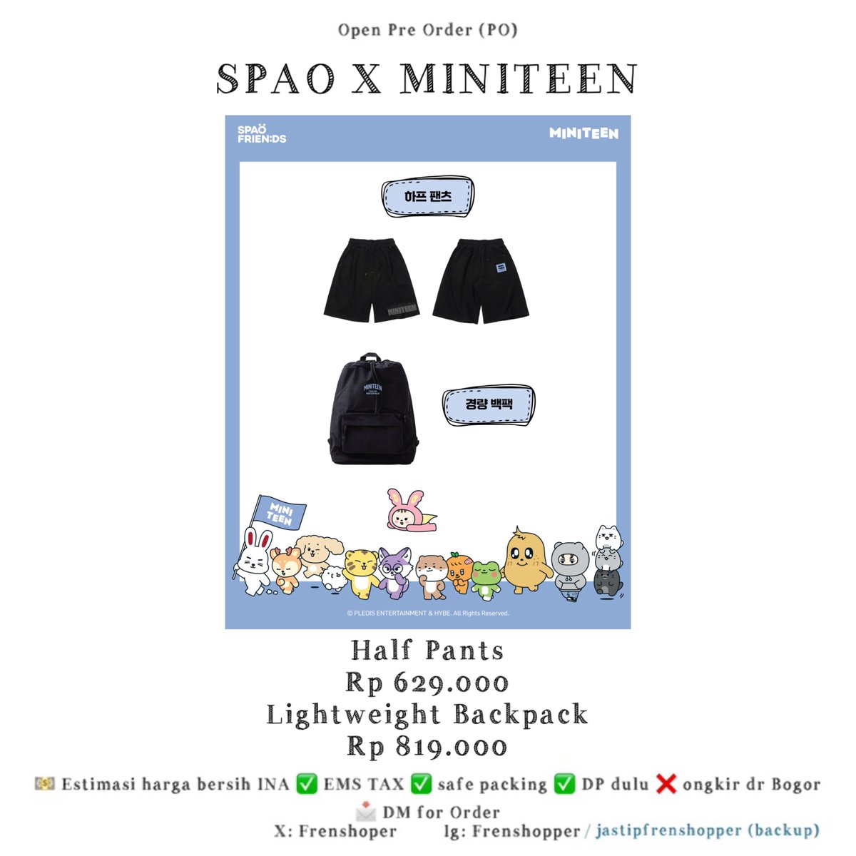 OPEN PO INA GO PERSONAL ORDER JASTIP KOREA 🇰🇷 tweet media