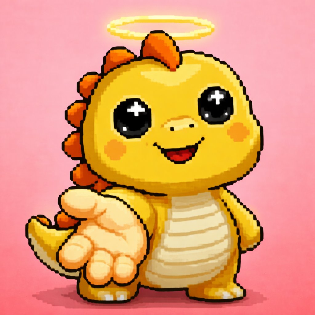 Tiny Dino Pixel tweet media