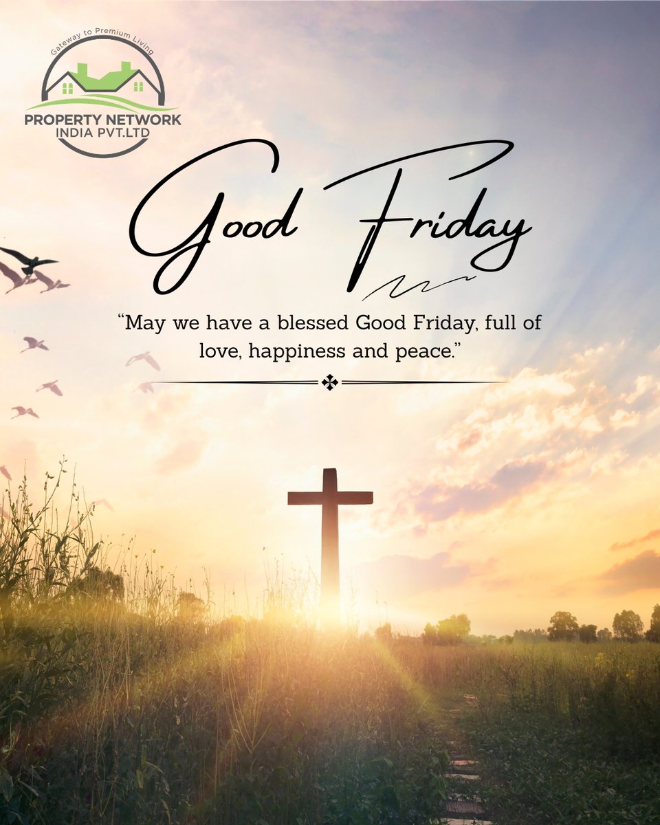 PropNet2023's tweet image. This Good Friday, take a moment to reflect on what truly matters peace, family, and a place you can call home🙏

🏡If you’re planning your next step towards a better lifestyle, we’re here to guide you with the right opportunities.

#goodfriday2026 #homegoals #propertynetworkindia