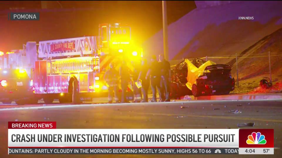 RobinWinstonTV's tweet image. NBC LA TRAFFIC ALERT|#PomonaFatal accident blocking lanes near E County at S Garey Ave. @LaurenmCoronado on scene. #NBCLA #LATraffic nbclosangeles.com/watch/