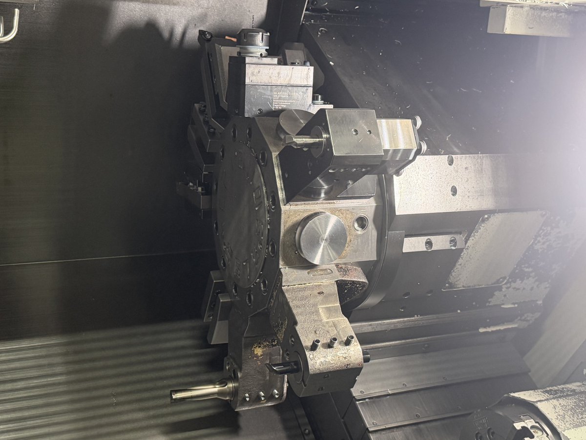 mach4metal's tweet image. CNC Lathe with y-axis MAZAK QTN 250 MSY 
MACH-ID 9482 Make: MAZAKType: QTN 250 MSY Control: Mazatrol Matrix NexusYear: 2008
#mazak #cnclathe #yaxis