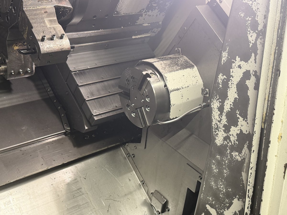 mach4metal's tweet image. CNC Lathe with y-axis MAZAK QTN 250 MSY 
MACH-ID 9482 Make: MAZAKType: QTN 250 MSY Control: Mazatrol Matrix NexusYear: 2008
#mazak #cnclathe #yaxis