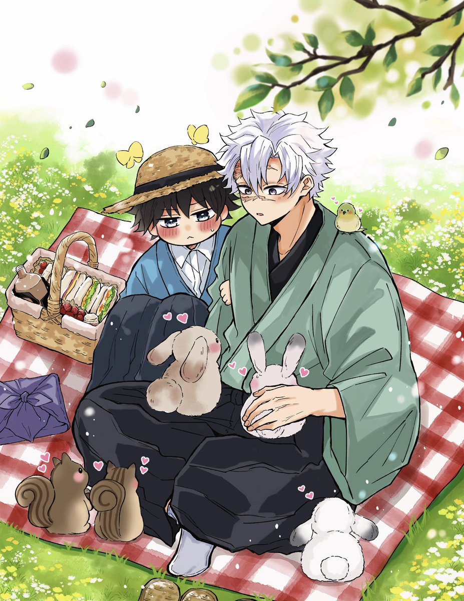 ピクニックに来たさねぎゆ👒