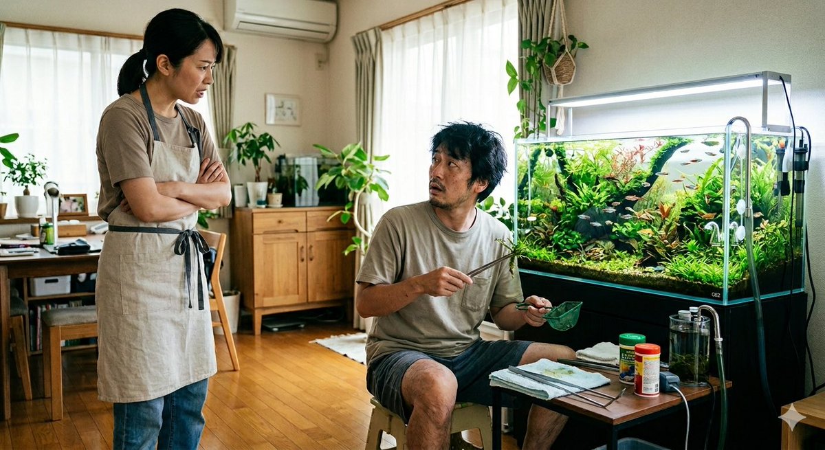 ねぎちゃん@アクアリウムあるある tweet media