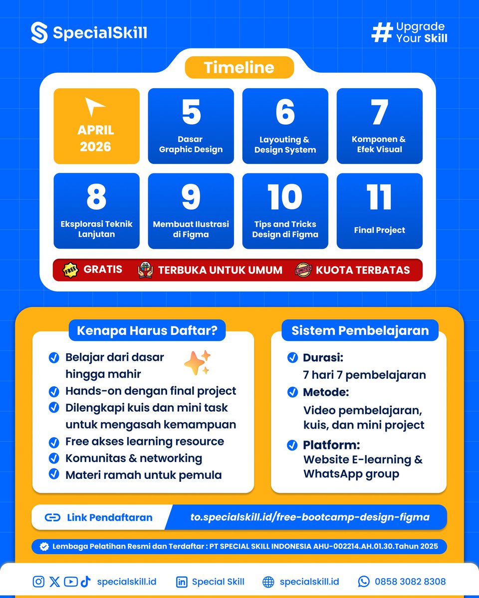 Special Skill | Belajar Skill Digital tweet media