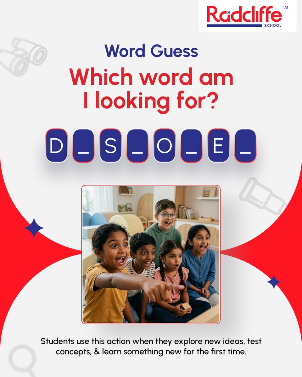 Time to put your thinking hats on!🎩 
Can you guess the word we're hinting at? 

Comment below and let us know.

#RadcliffeSchool