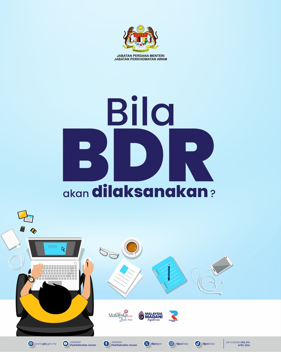 Jabatan Perkhidmatan Awam ๐ฒ๐พ tweet media
