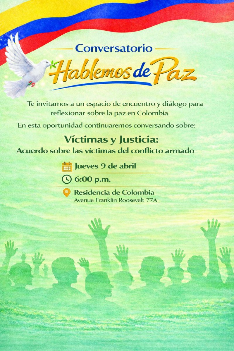 Embajada de Colombia en Bruselas tweet media