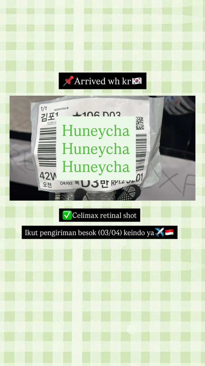 Ja🍯 | Tf Won Co Web KR Persod Jastip Korea tweet media