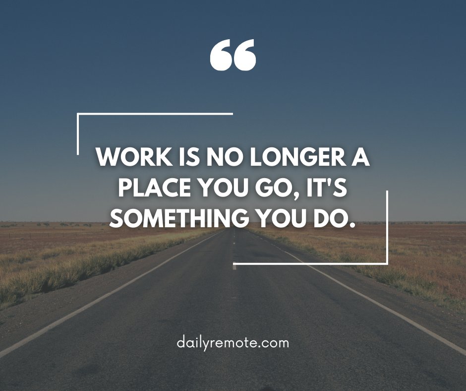 daily_remote's tweet image. Work from anywhere.

#remotework #digitalnomad #flexibleworking #workfromanywhere #remotejob #locationindependent #virtualoffice #telecommute #hustleandflow #nomadlife
