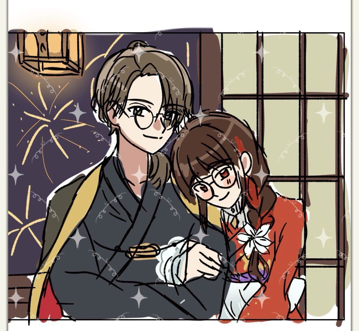 描き合い tweet media