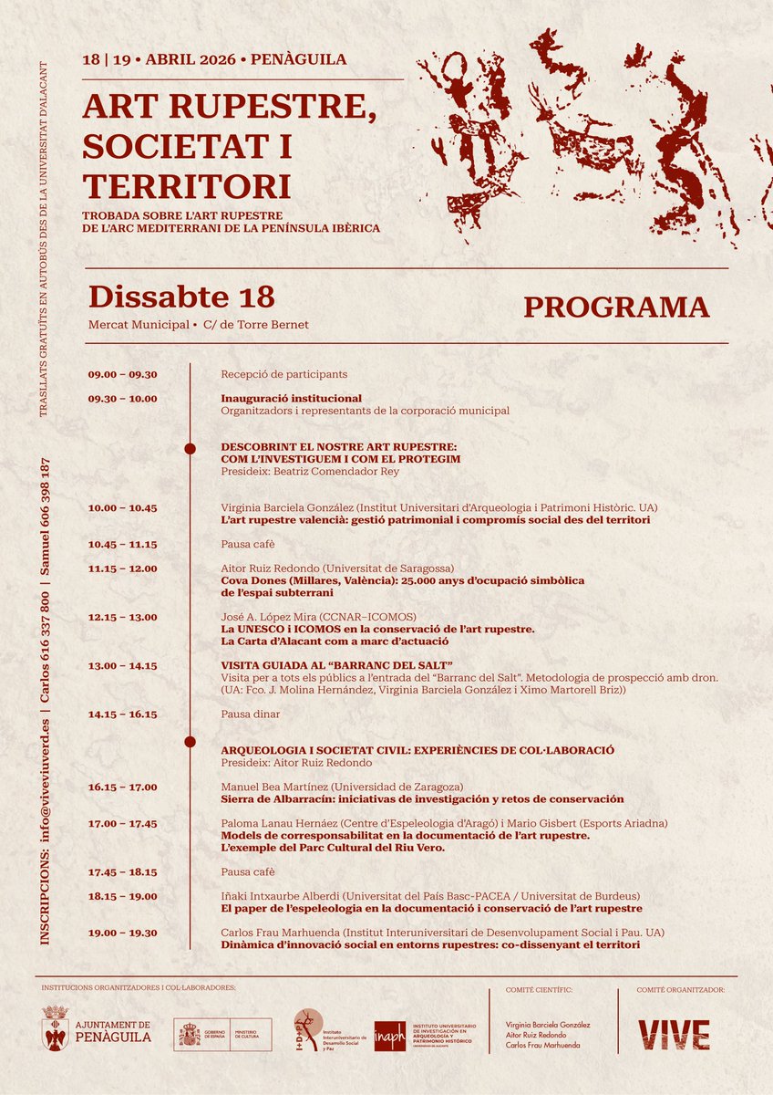 arquivolta_ps's tweet photo. Ací podeu veure la programació del cap de setmana, on participem amb una xarrada i un taller el diumenge 18: https://t.co/XQSWnR3BhI
