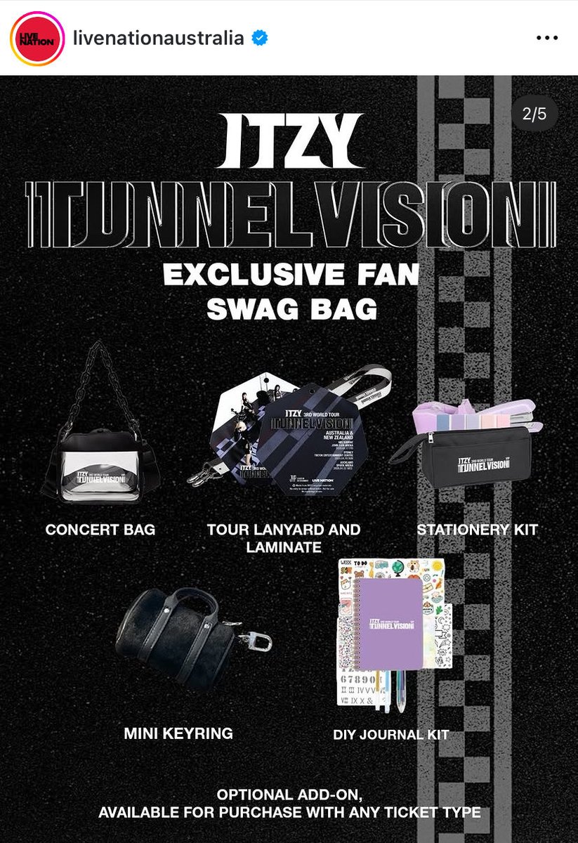 tonefairyjoyy's tweet photo. the vip gift reveal for the melbourne stop?? https://t.co/sKWn1MJKba