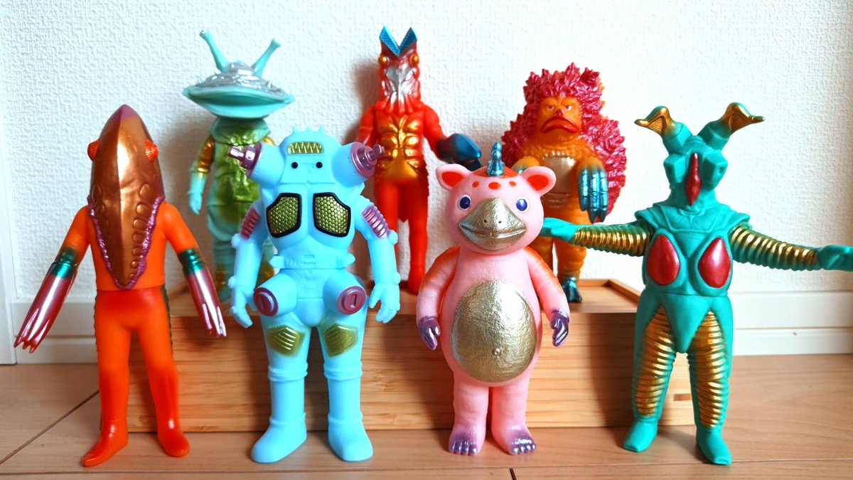 12_slow's tweet photo. #ドンキホーテ
#ウルトラ怪獣
#ブースカ
#BANDAI
#ソフビ 
またまたドンキで買いました_(:3」z)_ https://t.co/g5C6pX8nBn